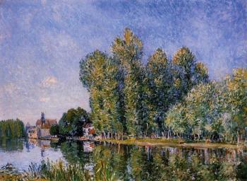 Alfred Sisley : The Loing at Moret